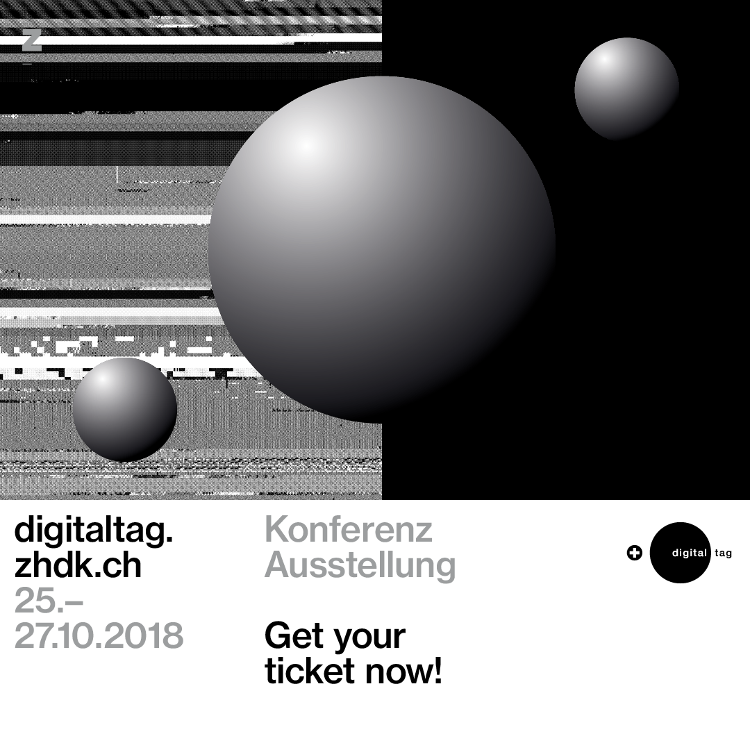 Medienmitteilung der Zürcher Hochschule der Künste. Digitaltag ZHdK. 9. Oktober 2018